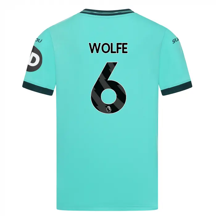 Wolverhampton Wanderers Shirt Store | 2025-26 Wolves Away Shirt – Junior WOLFE 6 Collection Wolverhampton Wanderers Official Gear
